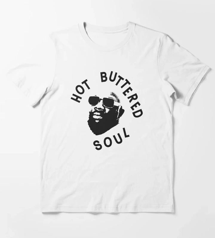 Isaac Hayes Hot Buttered Soul T-Shirt White