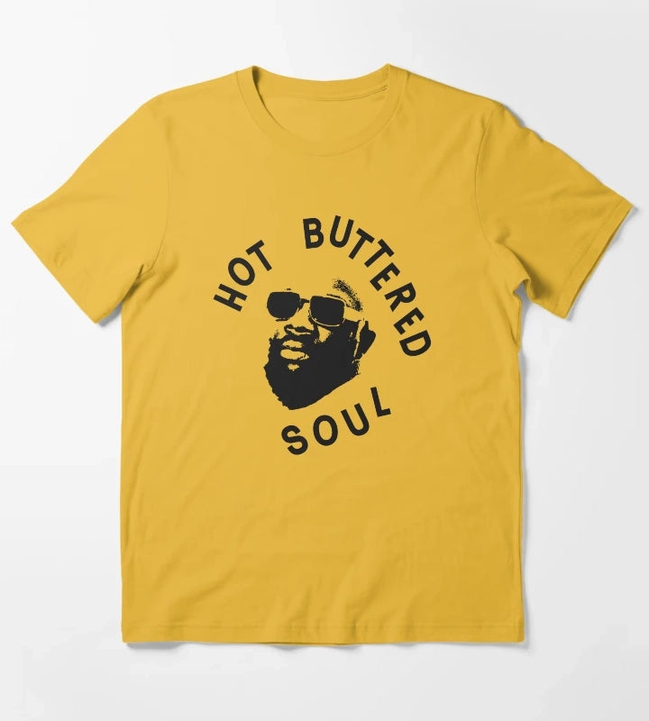 Isaac Hayes Hot Buttered Soul T-Shirt Yellow