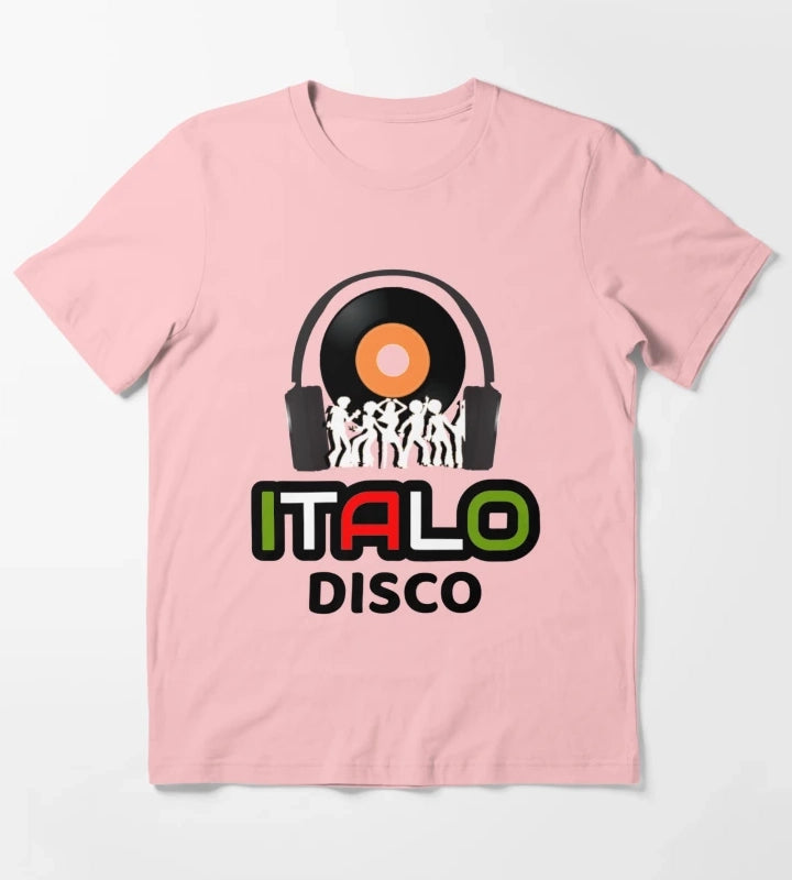 Italo Disco Dancing T-Shirt Dark Grey