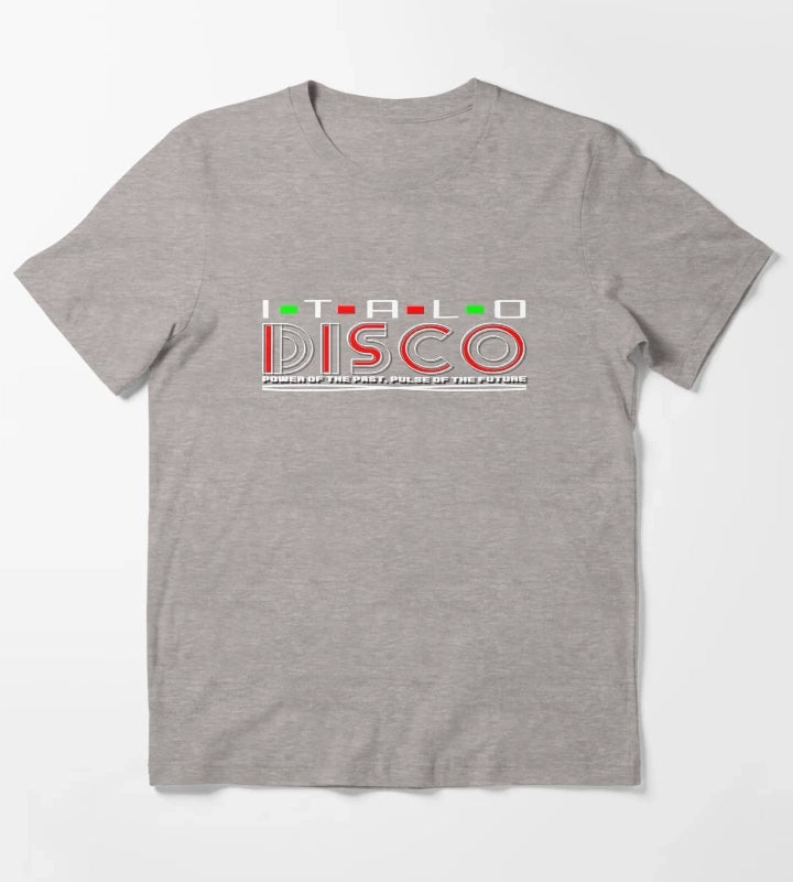 Italo Disco Pulse of the Future T-Shirt Heather Grey
