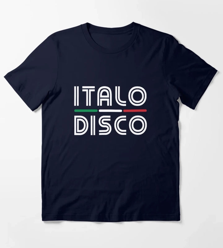 Italo Disco T-Shirt Navy