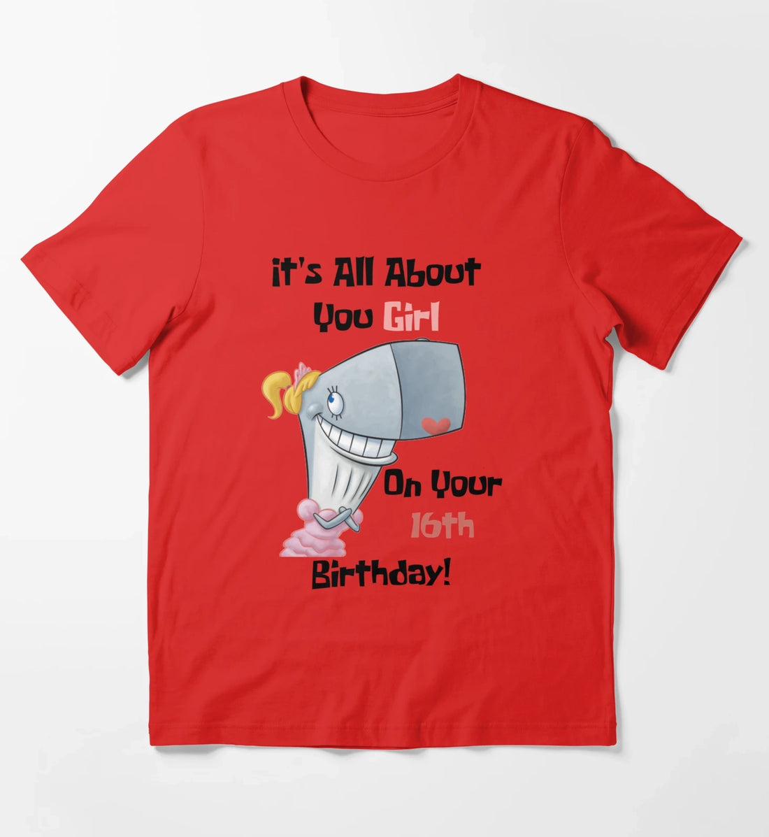 Its All About You Girl T-Shirt Red