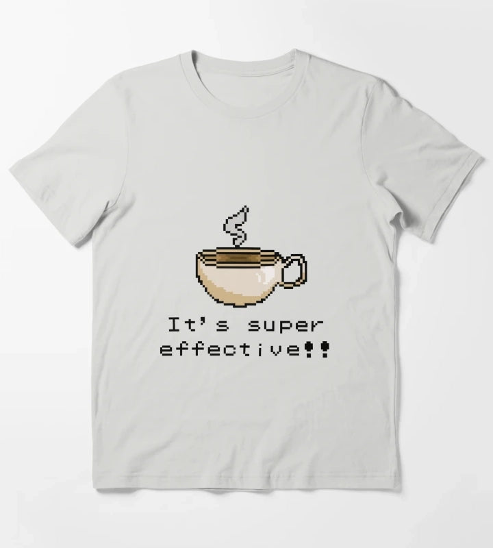 Its Super Effective T-Shirt Light Grey