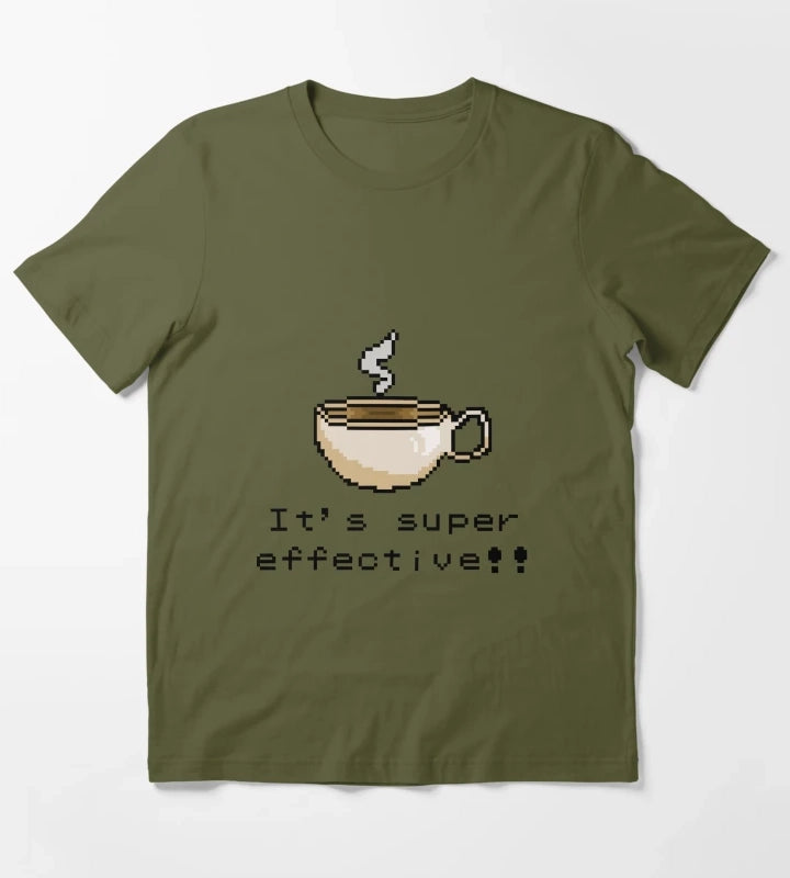 Its Super Effective T-Shirt Olive Green