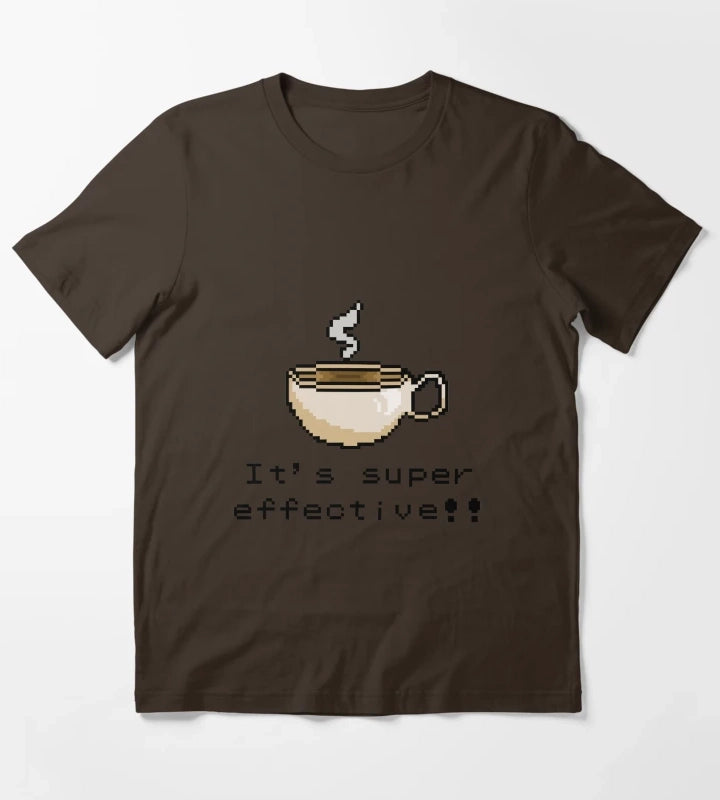 Its Super Effective T-Shirt Brown