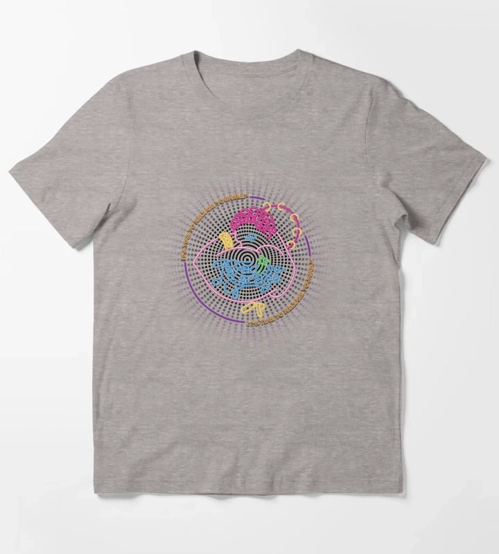 Its Time to Release Yourself Paradise Garage T-Shirt Heather Grey