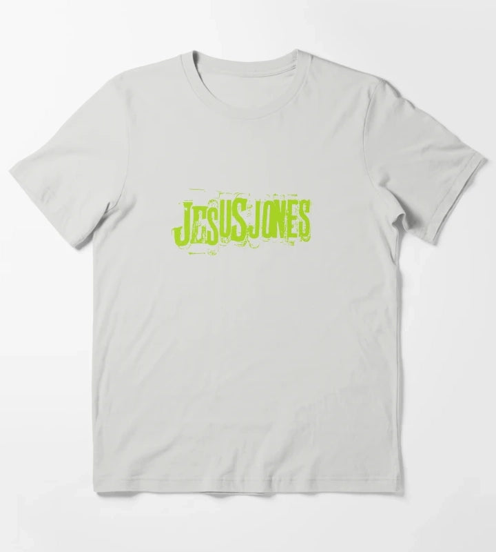 JESUS JONES logo 1989 T-Shirt Light Grey