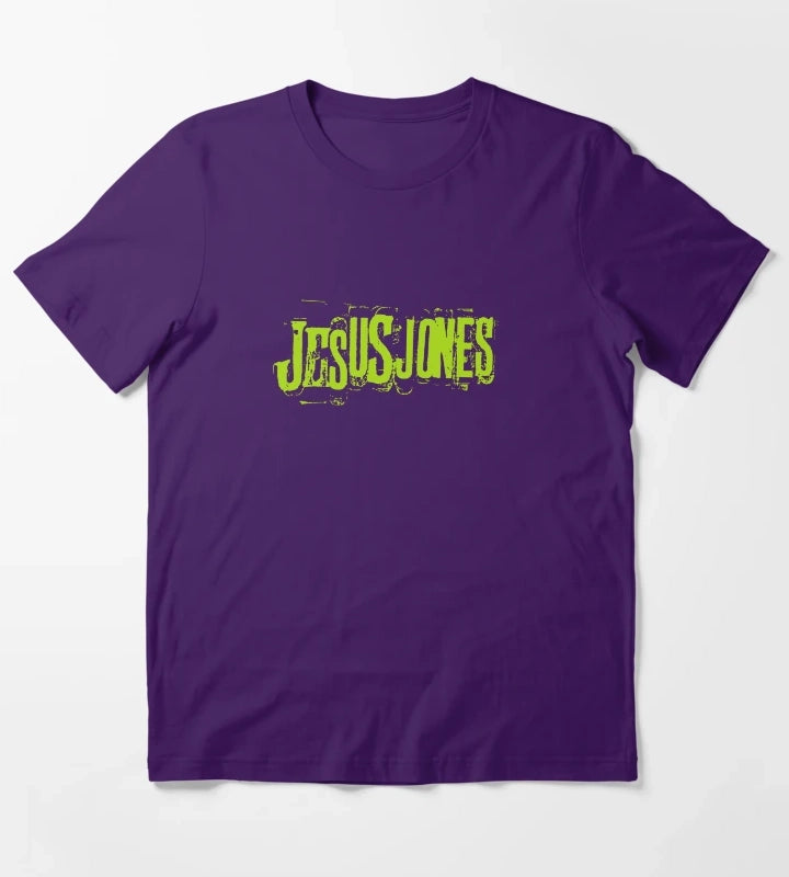 JESUS JONES logo 1989 T-Shirt Purple