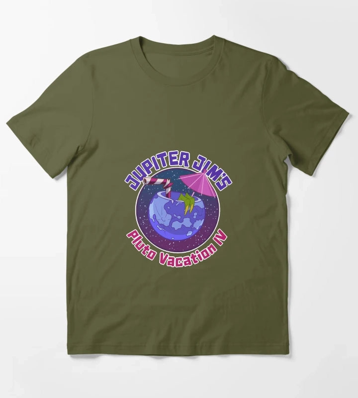 JJ Pluto Vacation IV T-Shirt Olive Green