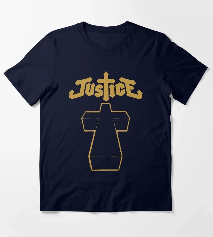 JUSTICE BAND T-Shirt Navy