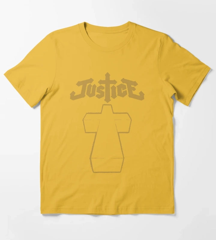 JUSTICE BAND T-Shirt Yellow