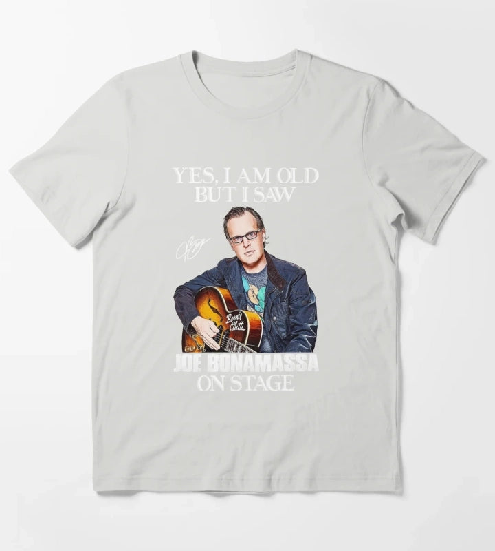Ja ich bin alt aber ich habe Joe Bonamassa auf der Bhne gesehen T-Shirt Light Grey