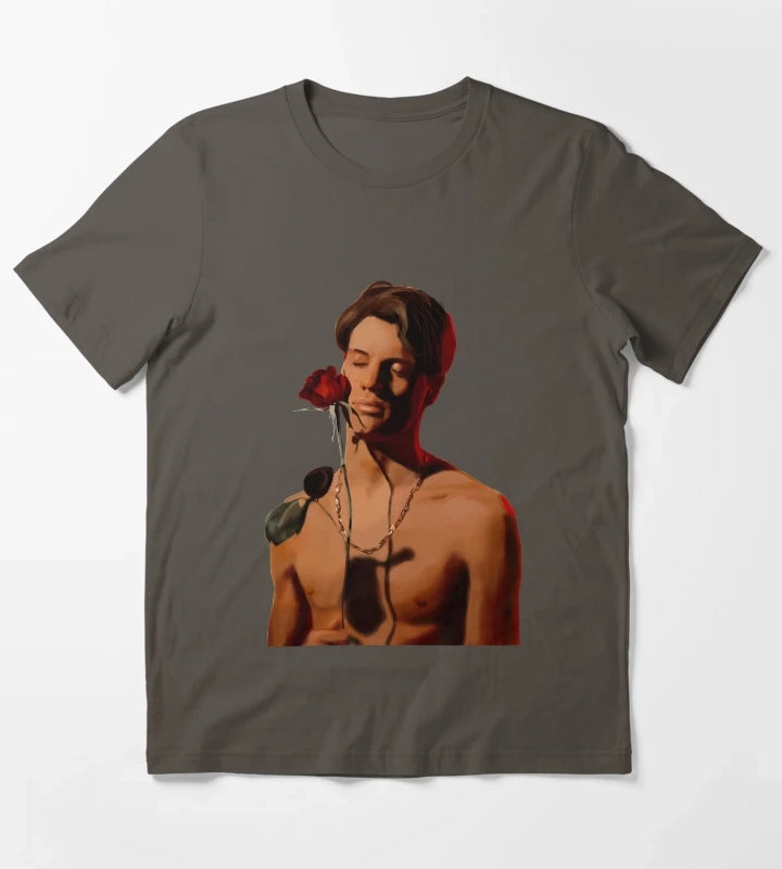 Jace Norman Flaunt Magazine Sketch T-Shirt Dark Grey