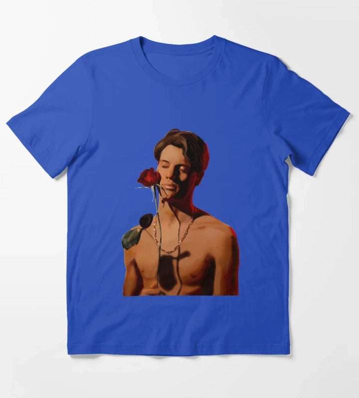 Jace Norman Flaunt Magazine Sketch T-Shirt Blue