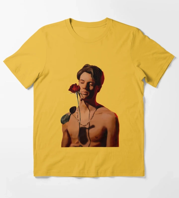 Jace Norman Flaunt Magazine Sketch T-Shirt Yellow