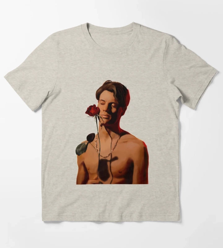 Jace Norman Flaunt Magazine Sketch T-Shirt Cream