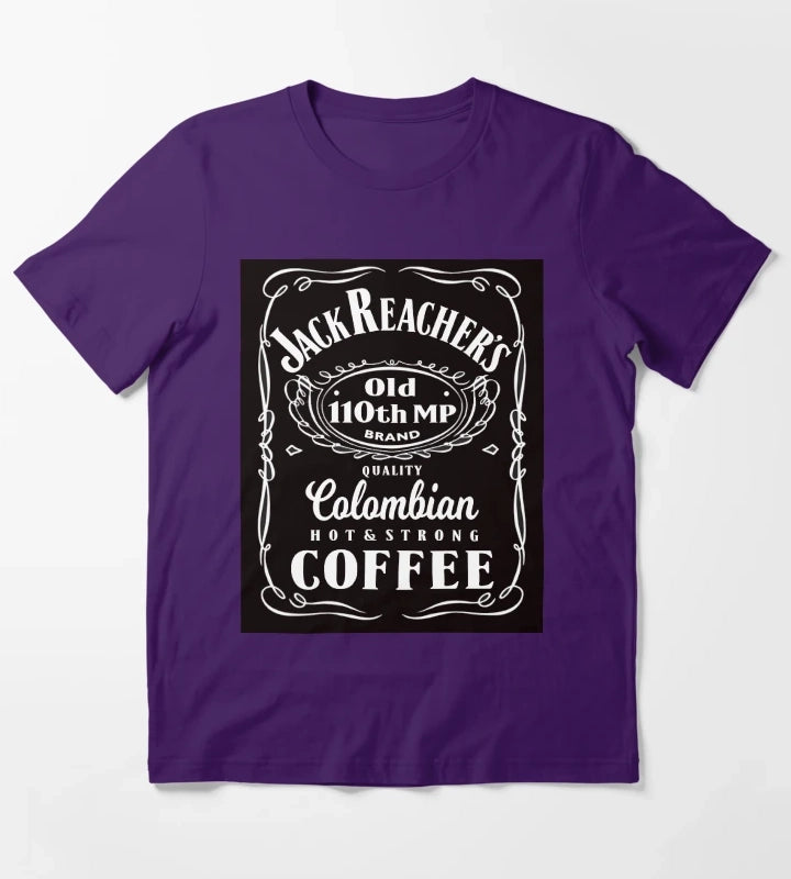 Jack Reacher 110th MP Coffee T-Shirt Purple