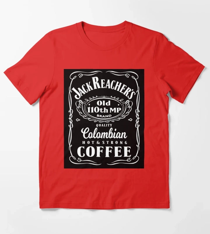 Jack Reacher 110th MP Coffee T-Shirt Red