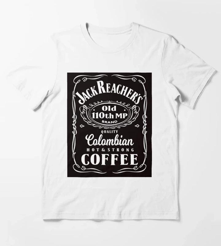 Jack Reacher 110th MP Coffee T-Shirt White