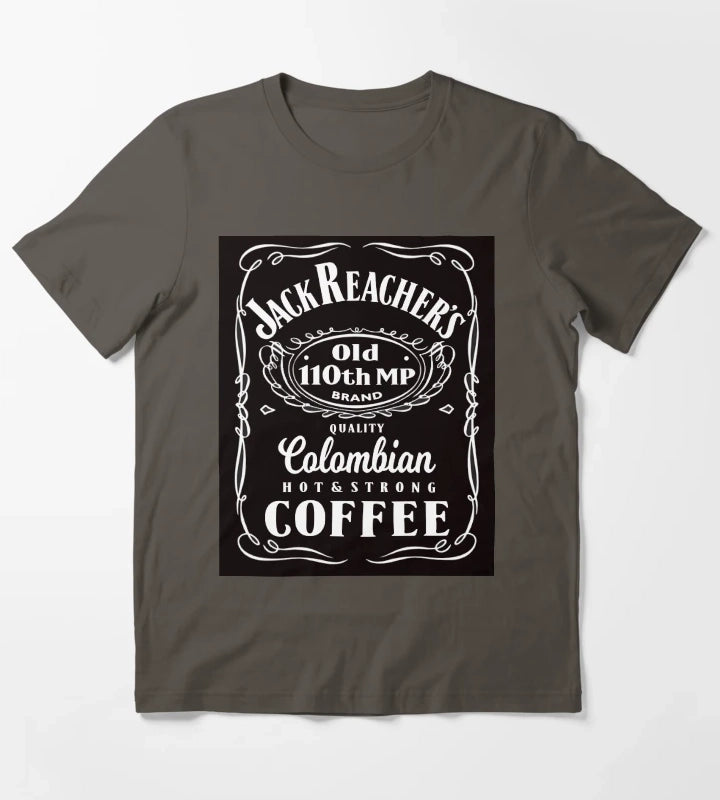 Jack Reacher 110th MP Coffee T-Shirt Dark Grey