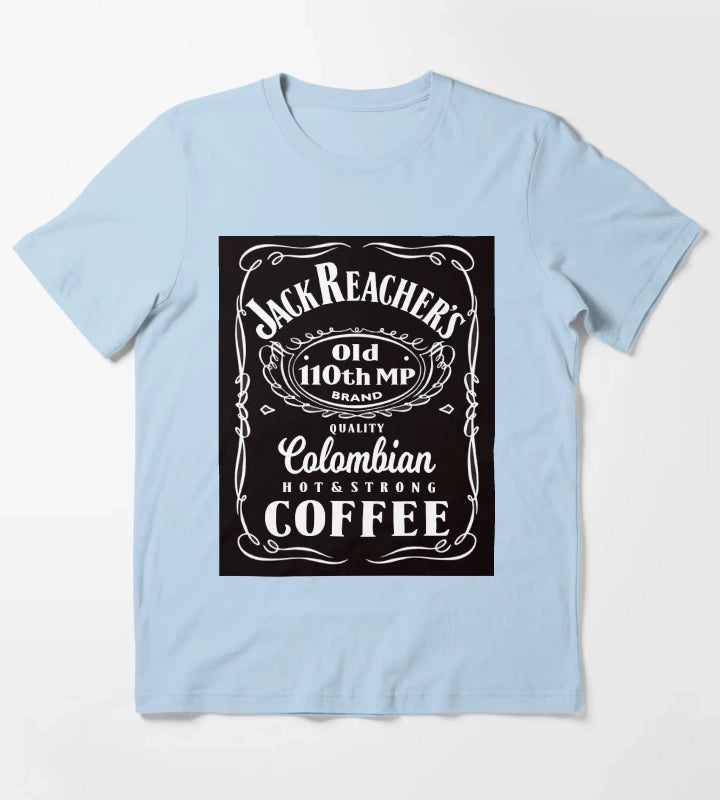 Jack Reacher 110th MP Coffee T-Shirt Sky Blue