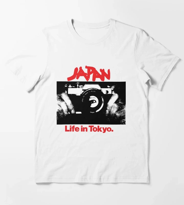 Japan Life In Tokyo T-Shirt White