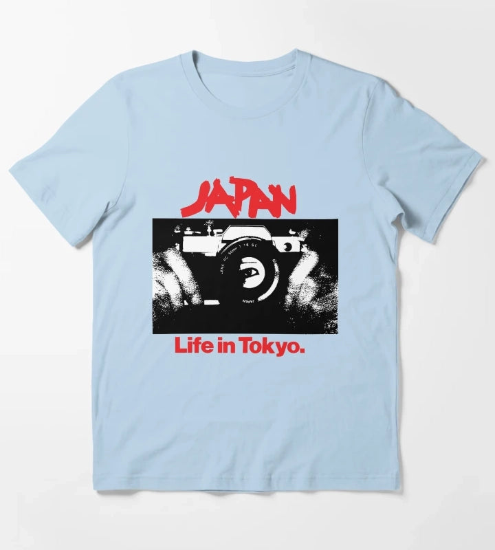 Japan Life In Tokyo T-Shirt Sky Blue