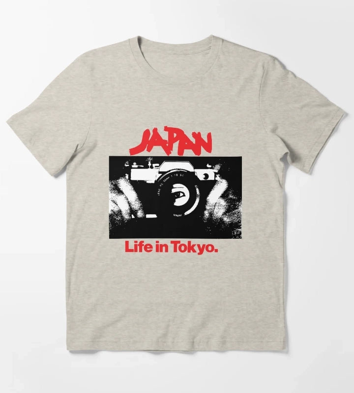 Japan Life In Tokyo T-Shirt Cream