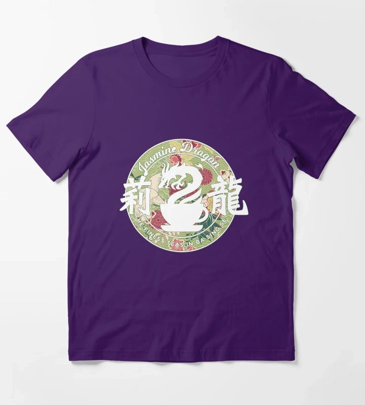 Jasmine Dragon PEONY T-Shirt Purple