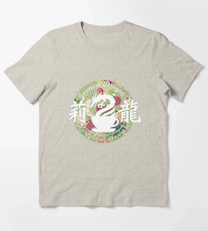 Jasmine Dragon PEONY T-Shirt Cream