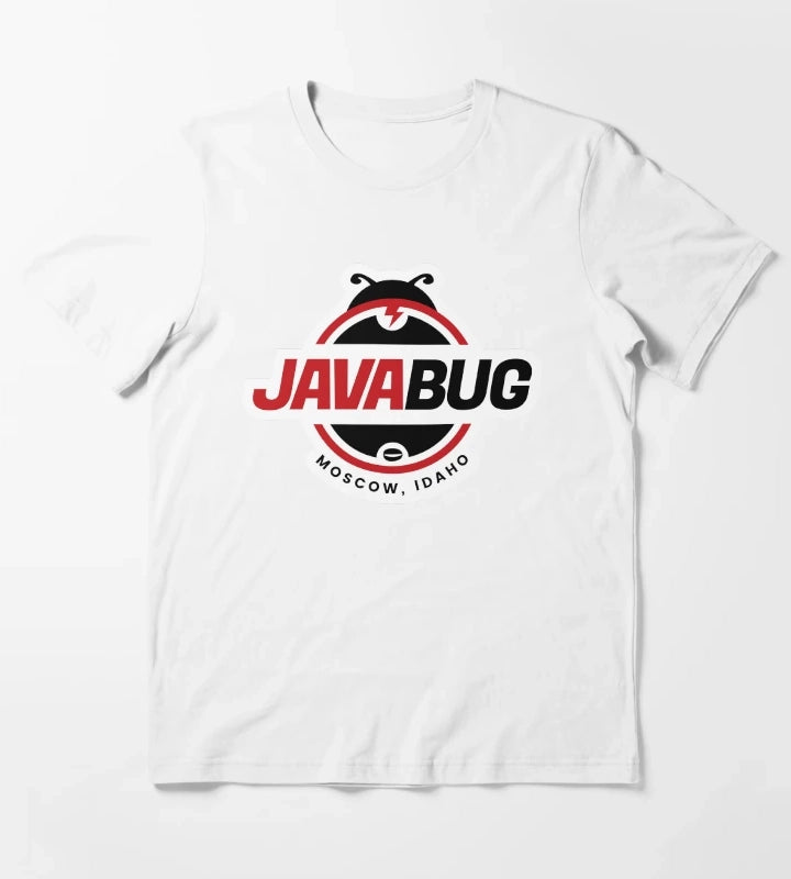 Java Bug Coffee Moscow Idaho T-Shirt White