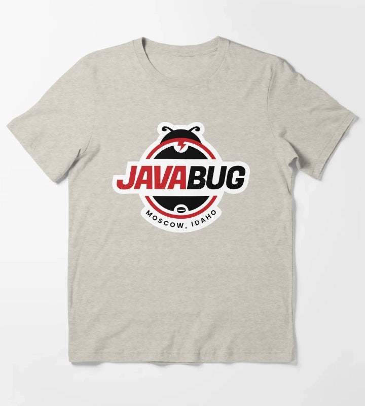 Java Bug Coffee Moscow Idaho T-Shirt Cream