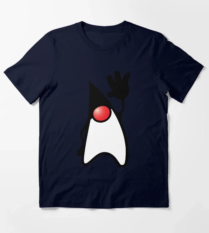 Java Duke Saying Hi T-Shirt Navy
