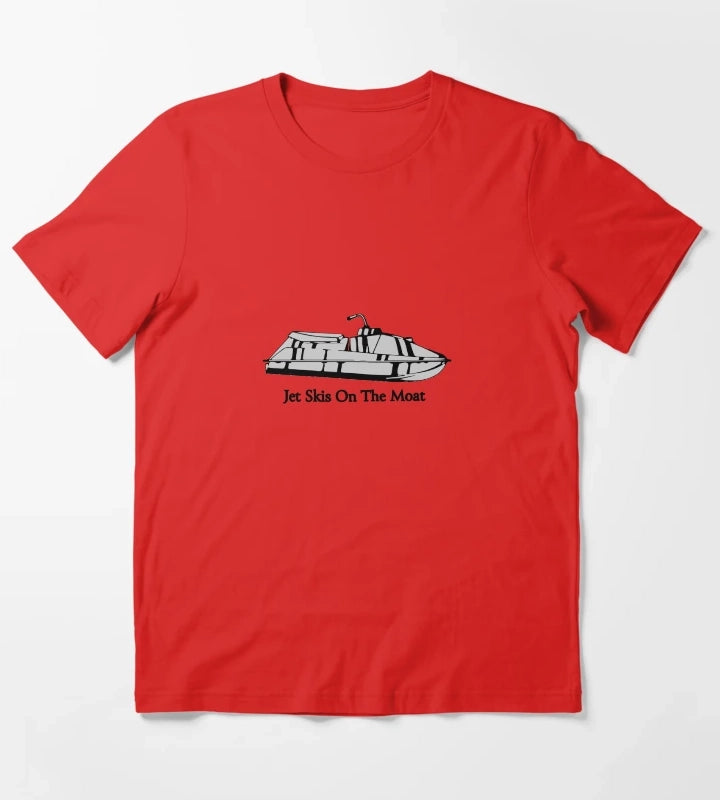 Jet Skis On The Moat Arctic Monkeys The Car T-Shirt Red