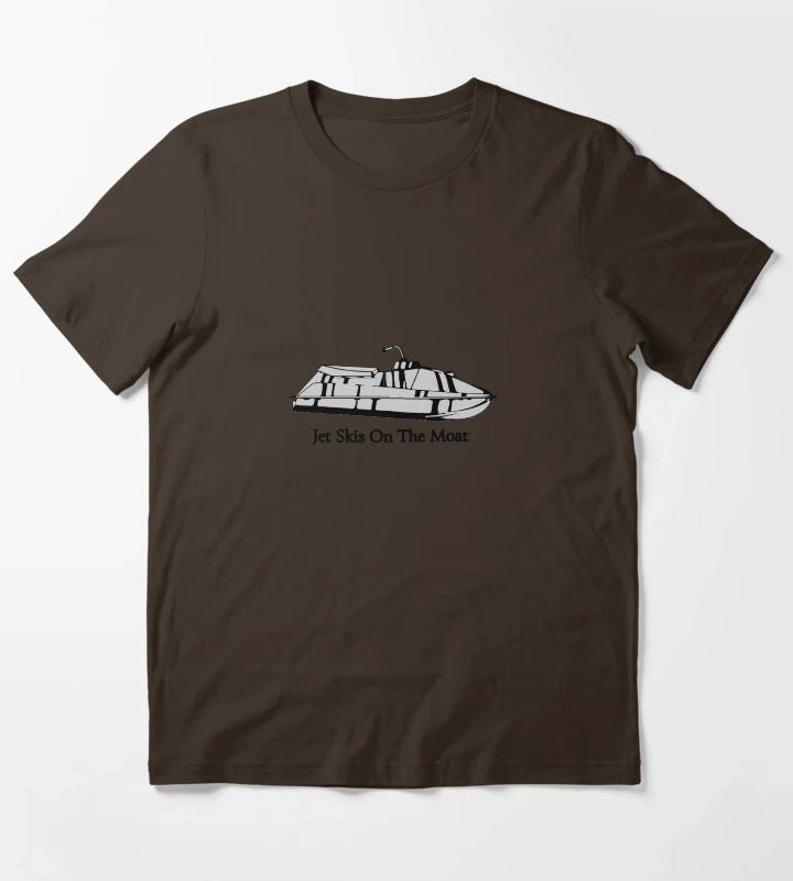 Jet Skis On The Moat Arctic Monkeys The Car T-Shirt Brown