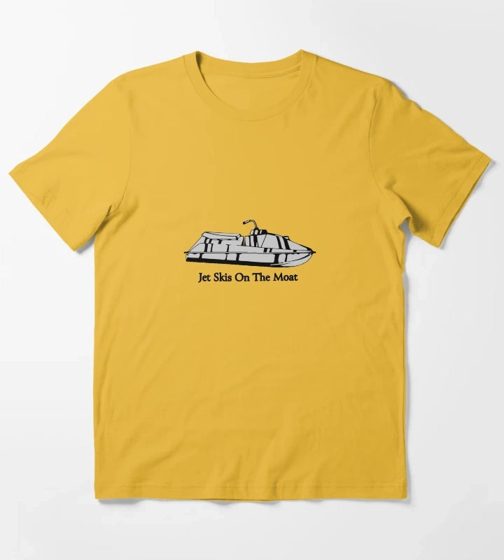 Jet Skis On The Moat Arctic Monkeys The Car T-Shirt Yellow