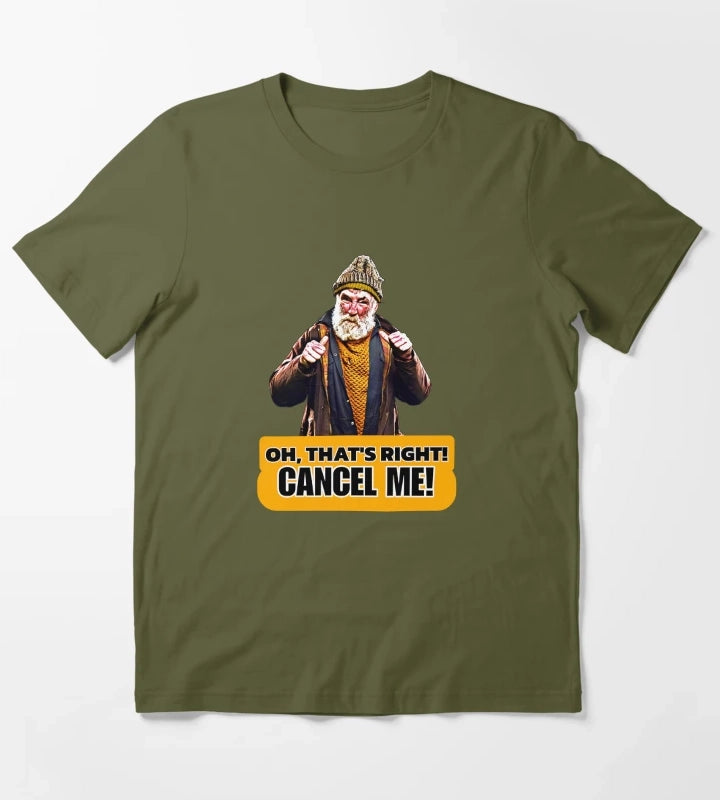 Jim Cancelled T-Shirt Olive Green
