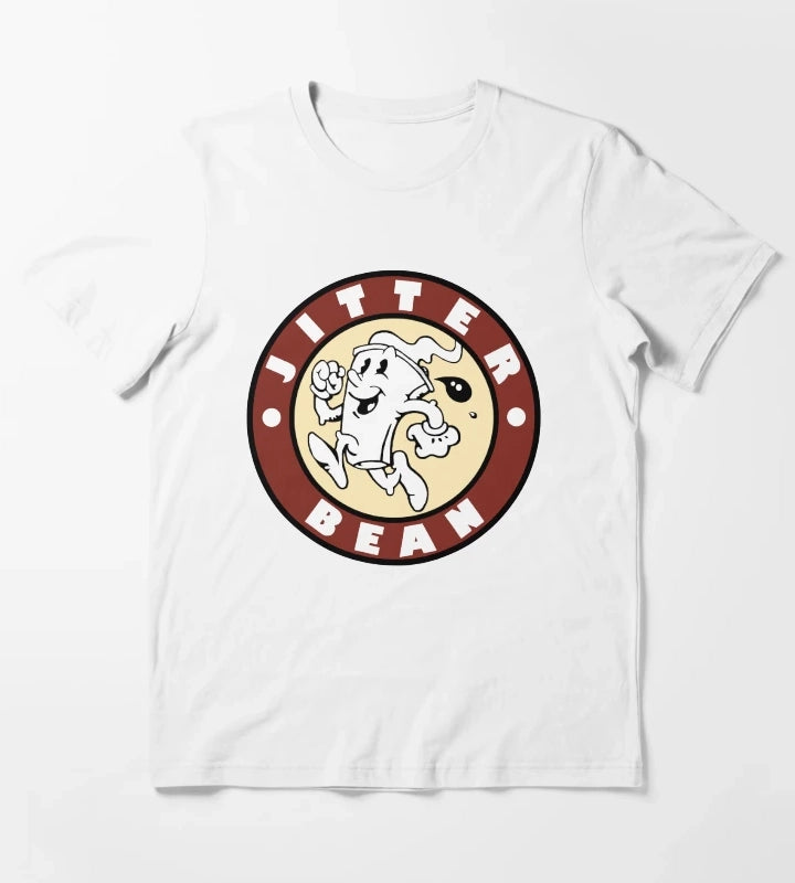 Jitter Bean Coffee The Boys T-Shirt White