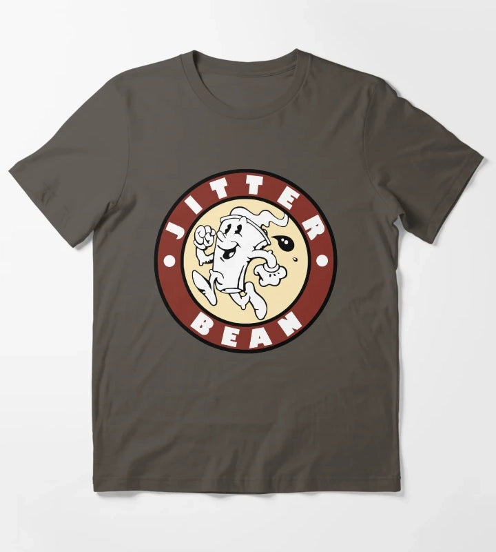 Jitter Bean Coffee The Boys T-Shirt Dark Grey