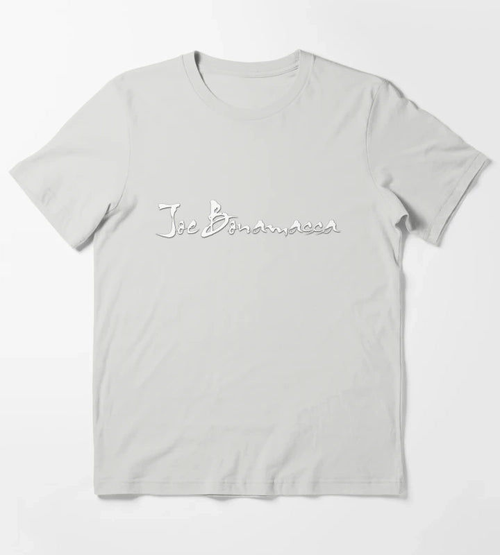 Joe BonamassaLogoAufkleber T-Shirt Light Grey