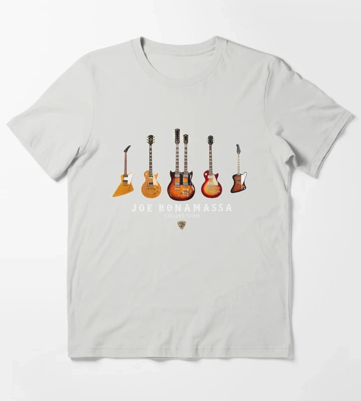 Joe Bonamassa Guitar Collection Premium T-Shirt Light Grey