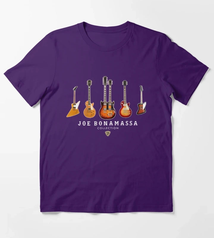 Joe Bonamassa Guitar Collection Premium T-Shirt Purple