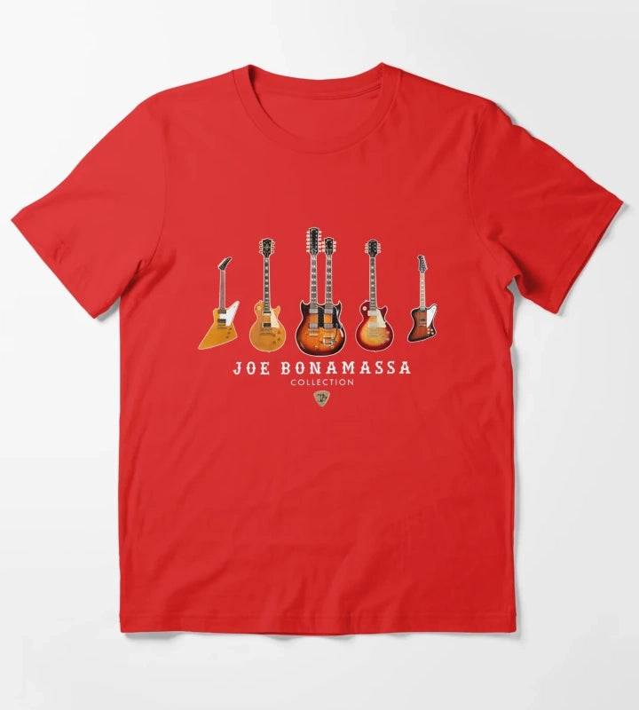 Joe Bonamassa Guitar Collection Premium T-Shirt Red