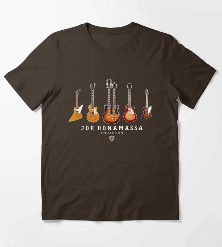Joe Bonamassa Guitar Collection Premium T-Shirt Brown