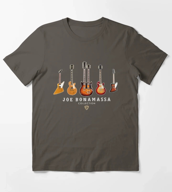 Joe Bonamassa Guitar Collection Premium T-Shirt Dark Grey