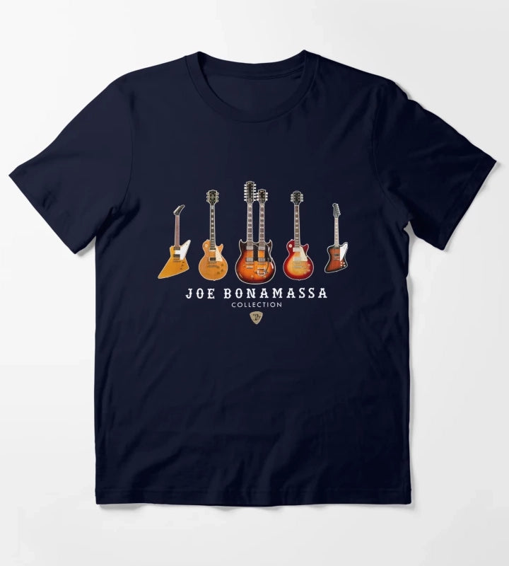Joe Bonamassa Guitar Collection Premium T-Shirt Navy