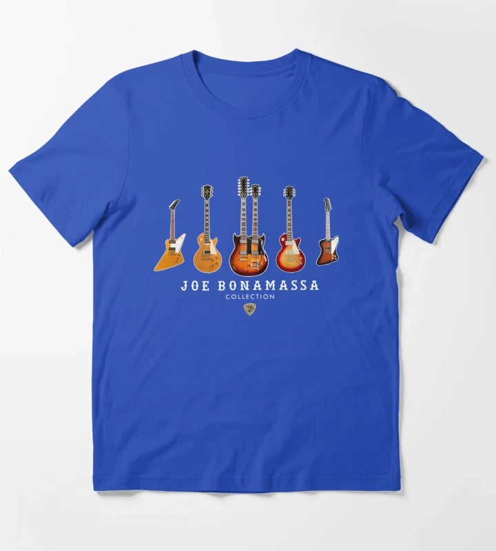 Joe Bonamassa Guitar Collection Premium T-Shirt Blue