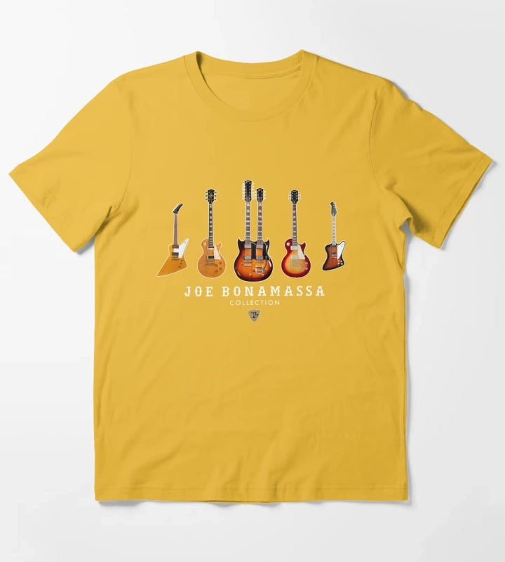 Joe Bonamassa Guitar Collection Premium T-Shirt Yellow