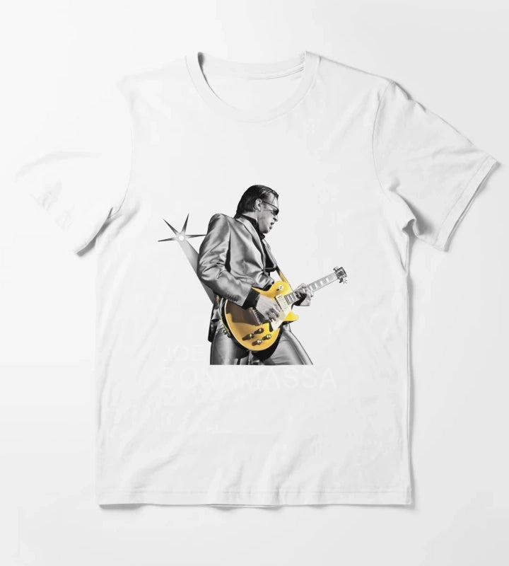 Joe Bonamassa langsames Klettern T-Shirt White