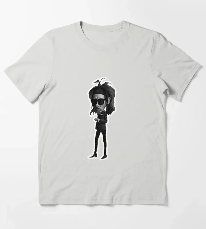 John Cooper Clarke 2026 Have It Tour Caricature TShirt Latitude Festival Punk Poet Fan Art Gift T-Shirt Light Grey